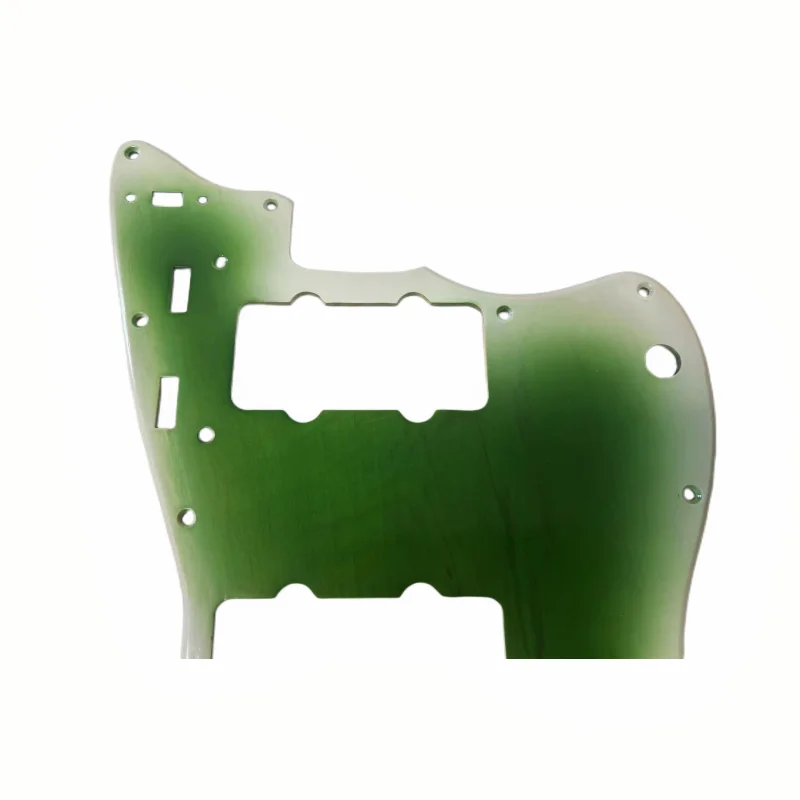 Maple Jazzmaster Pickguard with Green Tint 3 Maple Jazzmaster Pickguard with Green Tint - Image 3