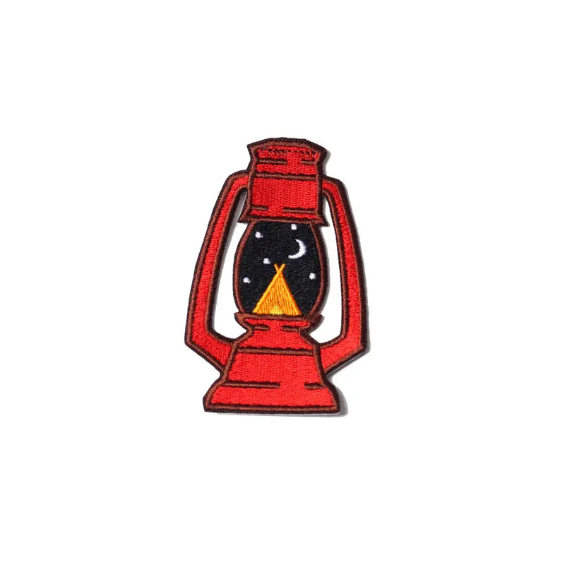 Embroidered Lantern Patch for Outdoor Enthusiasts 4 Embroidered Lantern Patch for Outdoor Enthusiasts - Image 4