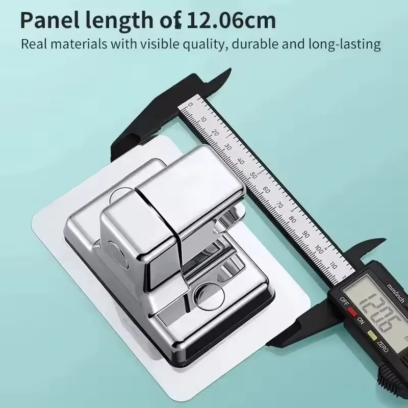 Modern Chrome Shower Holder for Handhelds 6 Modern Chrome Shower Holder for Handhelds - Image 6