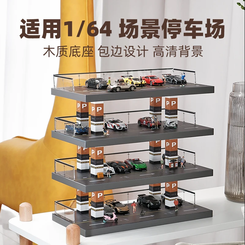 1:64 Scale Miniature Parking Lot Model 9 1:64 Scale Miniature Parking Lot Model - Image 9