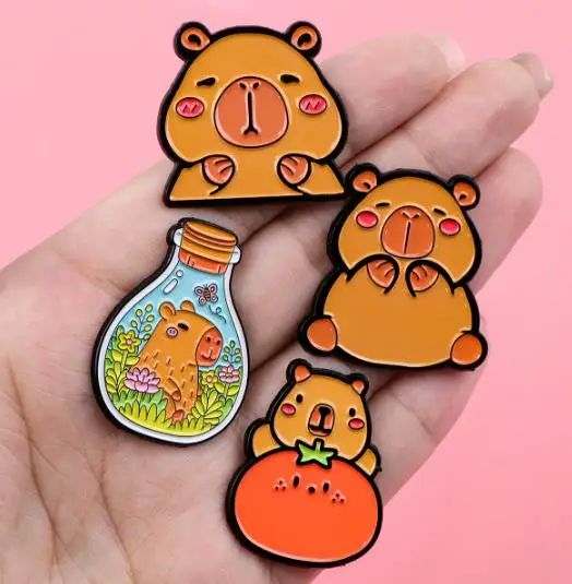 Vibrant Kapibala Finless Porpoise Brooch 3 Vibrant Kapibala Finless Porpoise Brooch - Image 3