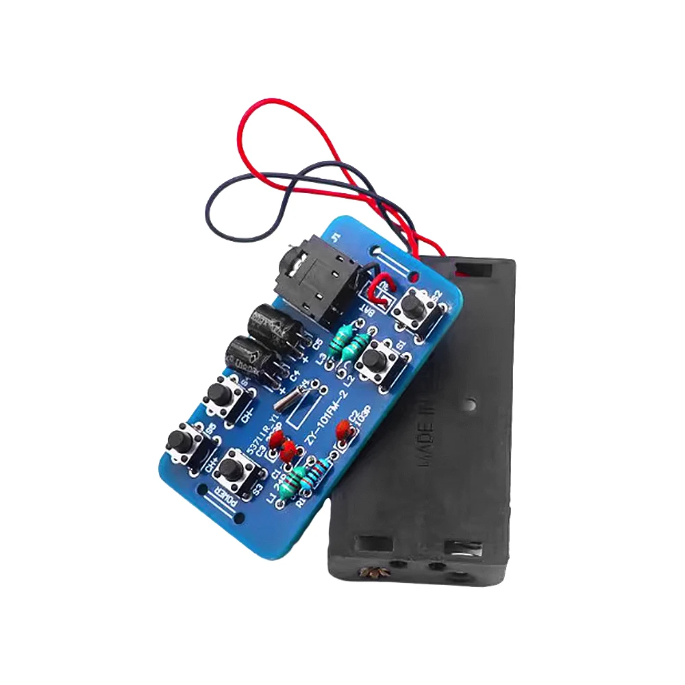 Blue DIY FM Radio Receiver Module 76-108MHz 5 Blue DIY FM Radio Receiver Module 76-108MHz - Image 5