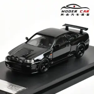Street SW 1:64 Diecast Model Car in Silver/Black 7 Sf3ca7c77c05c43f3bb3304532d4ea83cO