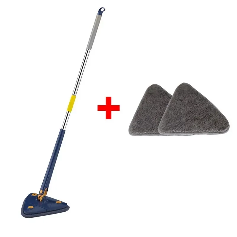 Vibrant Blue Triangular Microfiber Mop 8 Vibrant Blue Triangular Microfiber Mop - Image 8