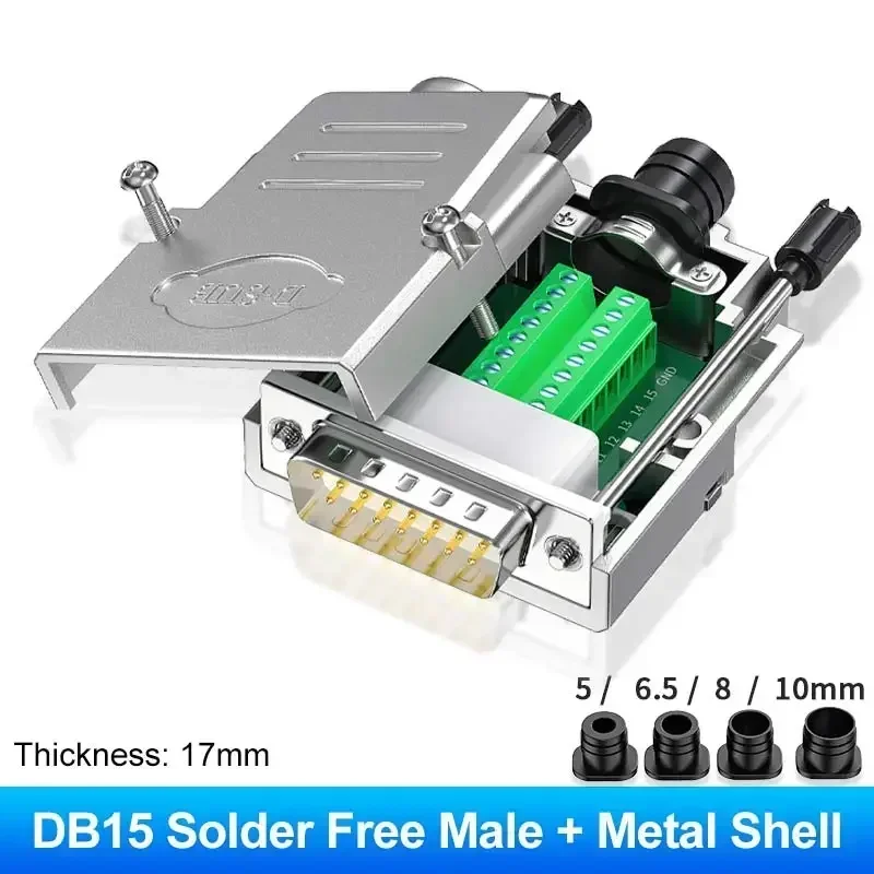 Durable Solderless D-Sub Connector Set for RS232 10 Durable Solderless D-Sub Connector Set for RS232 - Image 10