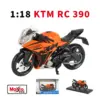 Maisto KTM RC 390 Miniature Motorcycle Model