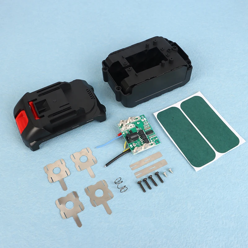 Black 21V Lithium Battery Storage Box for Power Tools 5 Black 21V Lithium Battery Storage Box for Power Tools - Image 5