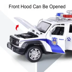 1:32 Scale Diecast Police SUV Model by Caipo 13 Sf40602f5cd914c098fb0a08d0f8ed55bD