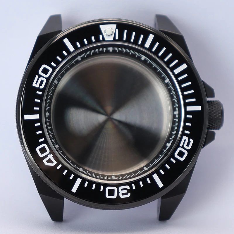 Fanya Losch 2190 Black Stainless Steel Watch Case 8 Fanya Losch 2190 Black Stainless Steel Watch Case - Image 8