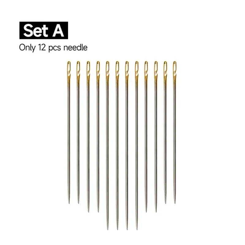 Elegant Elderly Sewing Needle Set with Storage Container 8 Elegant Elderly Sewing Needle Set with Storage Container - Image 8