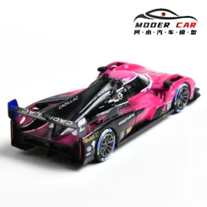 Vibrant Pink 1:64 Scale Diecast Race Car 5 Sf4165f551ae24c62b46d46d346f6a6acd