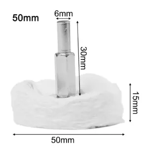 100mm White Cotton Buffing Wheel for Jewelry 12 Sf4331df375f2470e9eafffb99214b807o