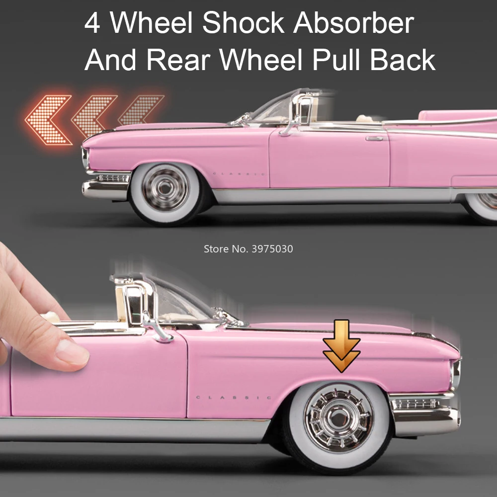 1:24 Scale Vintage Cadillac Eldorado Model 3 1:24 Scale Vintage Cadillac Eldorado Model - Image 3