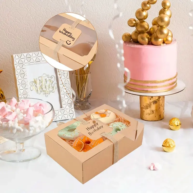 Elegant 12 Gift Box Set with Transparent Windows 6 Elegant 12 Gift Box Set with Transparent Windows - Image 6