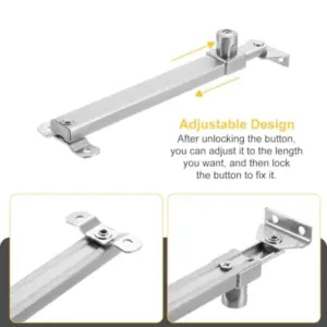 Stainless Steel Window Stopper with 7 Locking Positions 8 Sf45f0c8445524402ba6b803231ebb9c3n