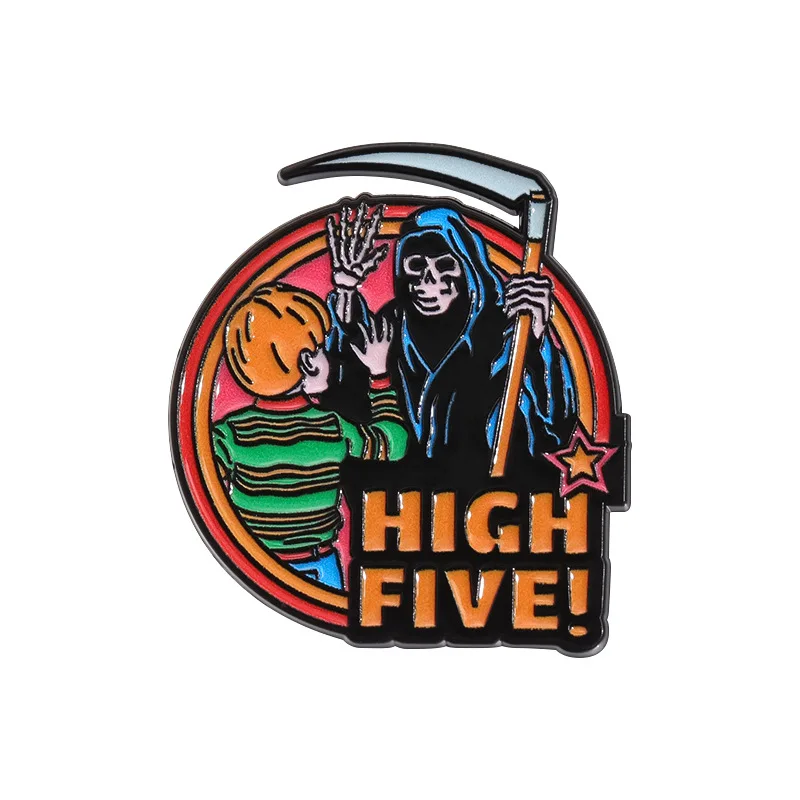 Horror Fairy Tale Alloy Brooch in 4 Colors 10 Horror Fairy Tale Alloy Brooch in 4 Colors - Image 10