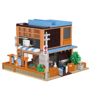 Japanese Cherry Blossom Kyoto Building Micro Set 13 Sf4a36772ea97404f90e57e46db3e8e97U