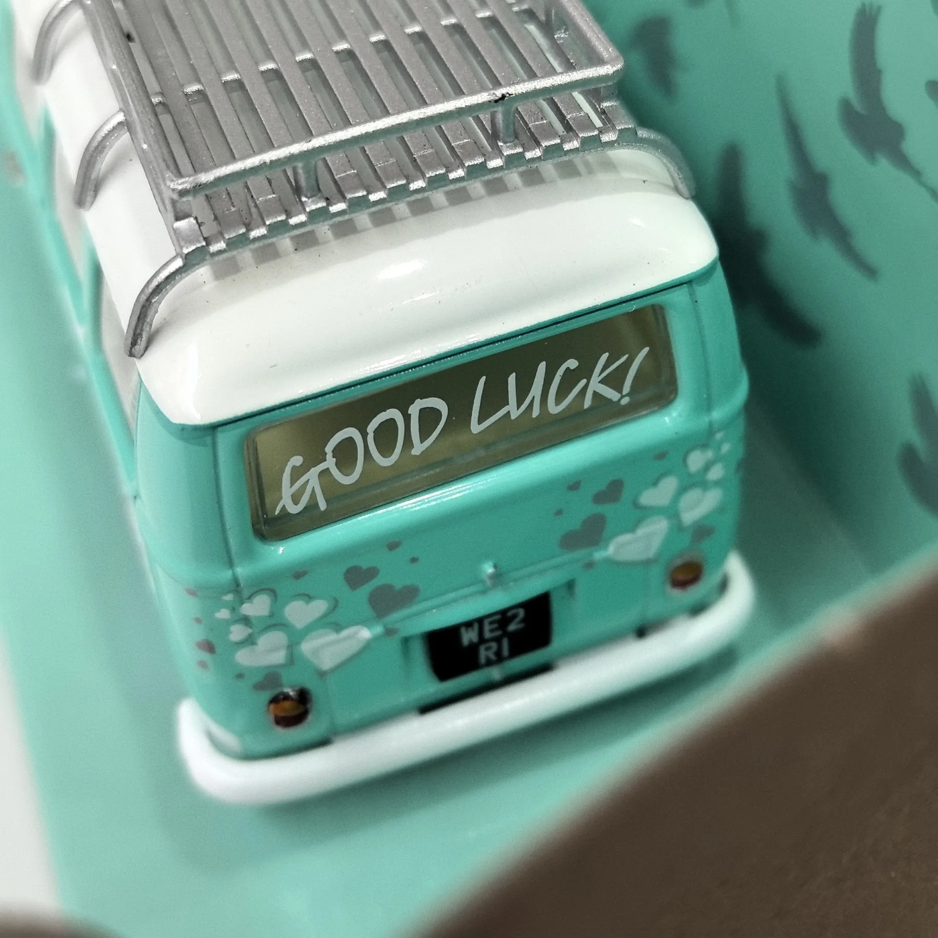 Vintage Mint Green VW T1 1/43 Diecast Model 5 Vintage Mint Green VW T1 1/43 Diecast Model - Image 5