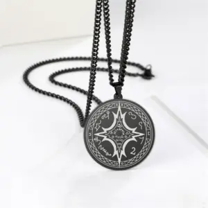 Mystical Stainless Steel Tetragrammaton Pendant 13 Sf4e29f51543443dbb2f2b2283b3041bec