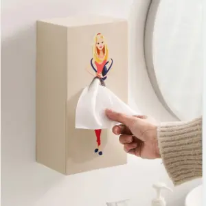 Girl Face Tissue Box Holder in Vibrant Colors 12 Sf4e9e55cd6df4ccc9ff579295e8c175bk