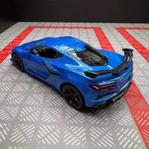 1:36 Chevrolet Corvette Z06 Diecast Model Orange 13 Sf4ef631751c84b8988c8af81b3a278cbC