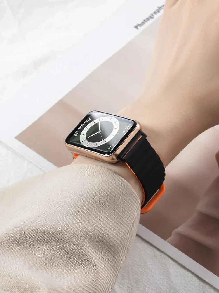 Silicone Watch Strap for Huawei Watch FIT 2 4 Silicone Watch Strap for Huawei Watch FIT 2 - Image 4