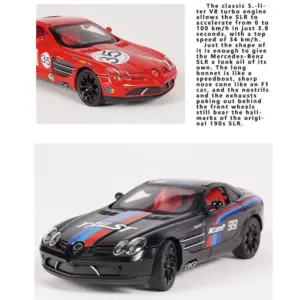 1:24 Scale Sports Car Model with Sound and Lights 12 Sf5345efc0de14b9ea0e7f201b67b5d9dB
