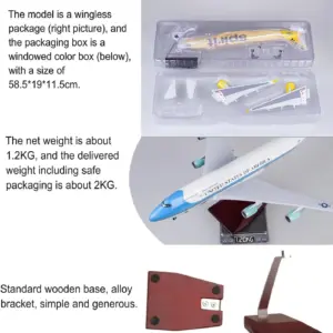 Vibrant Yellow Airbus A320 Model 1/80 Scale 11 Sf535319bb2074e7d91e0f788f312b490e