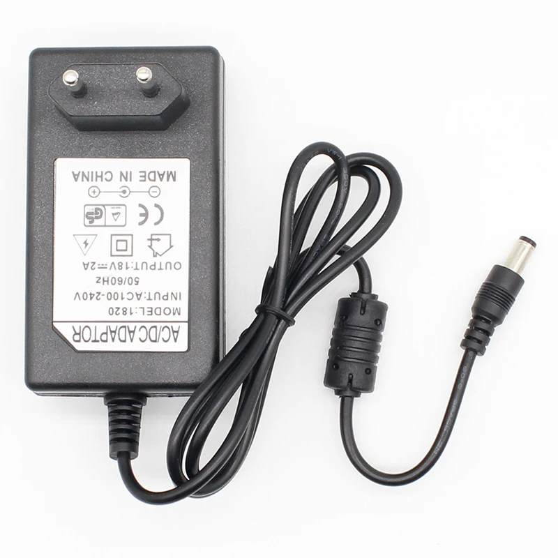 Universal 18V 2A Power Adapter for Electronic Devices 4 Universal 18V 2A Power Adapter for Electronic Devices - Image 4