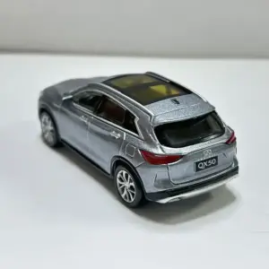 Miniature Gray Infiniti QX50 SUV Model 10 Sf56f859314344e6ba51455a99569560f1