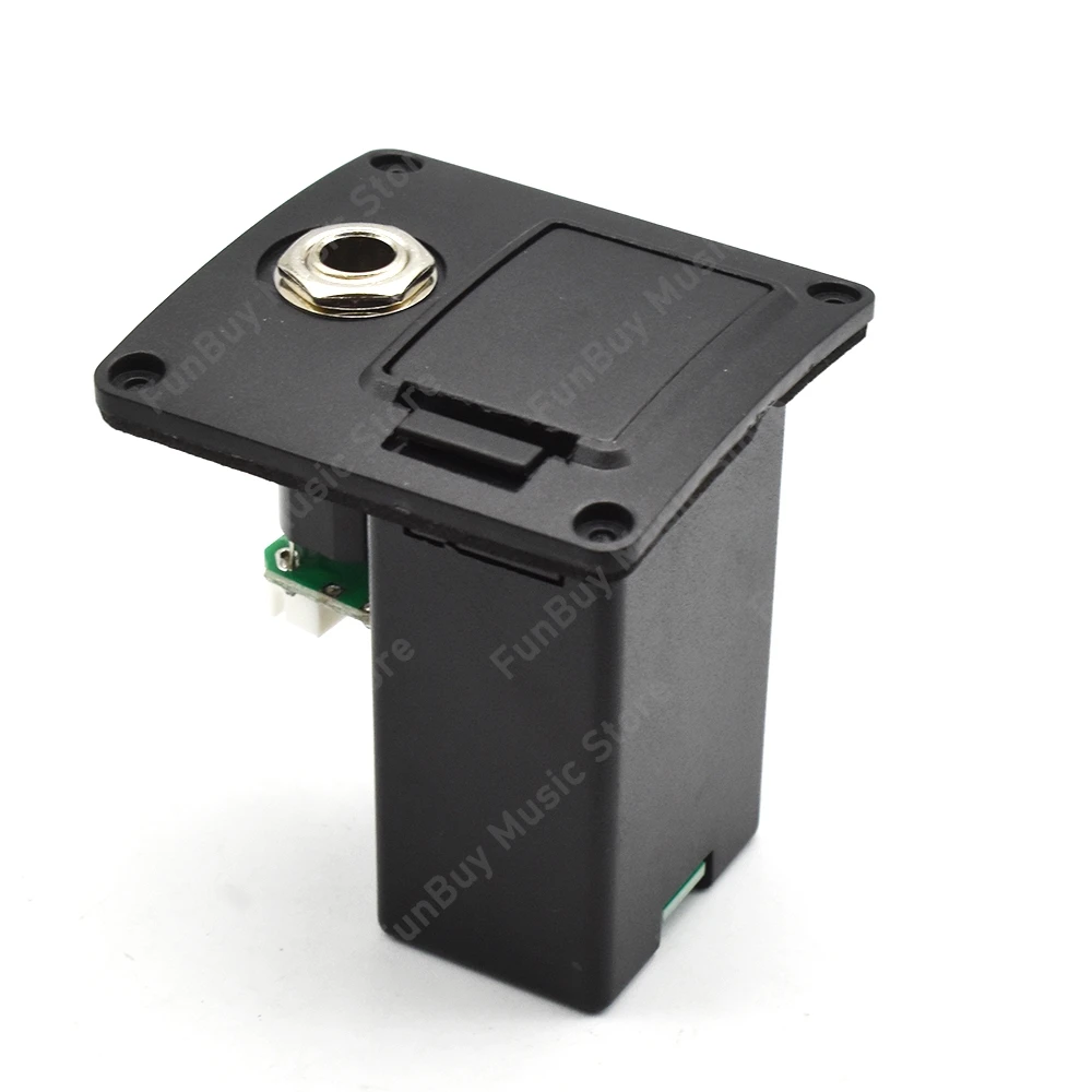 Black Guitar Pickup 9V Battery Boxes Set of 10 4 Black Guitar Pickup 9V Battery Boxes Set of 10 - Image 4