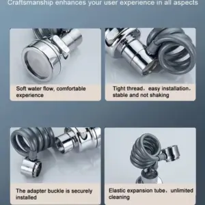 Multi-Mode Faucet Extender with Filter — 360° Rotatable 10 Sf59ac828408c4d8a877c6f68f5fc7afcv