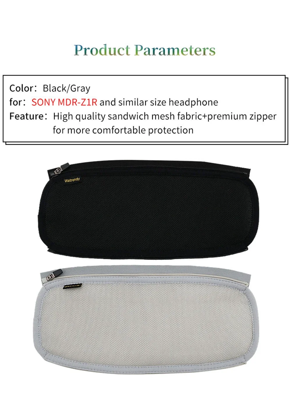 Durable Headband Cover for Sony MDR-Z1R 2 Durable Headband Cover for Sony MDR-Z1R - Image 2