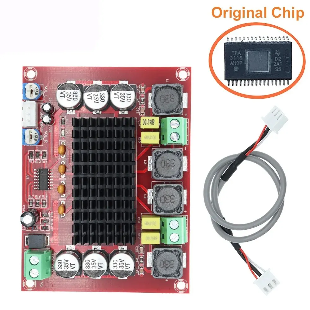 Red TPA3116D2 Audio Amplifier Module 120W 5 Red TPA3116D2 Audio Amplifier Module 120W - Image 5