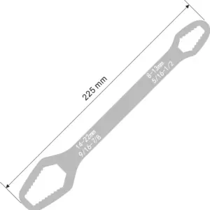 Adjustable Double-Headed Wrench 8-22mm, 270mm 15 Sf5bd6b2d03204c6c802a1db9fe6ccd81w
