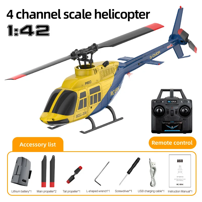 JJRC A60 RC Helicopter 1/42 Scale 8 JJRC A60 RC Helicopter 1/42 Scale - Image 8