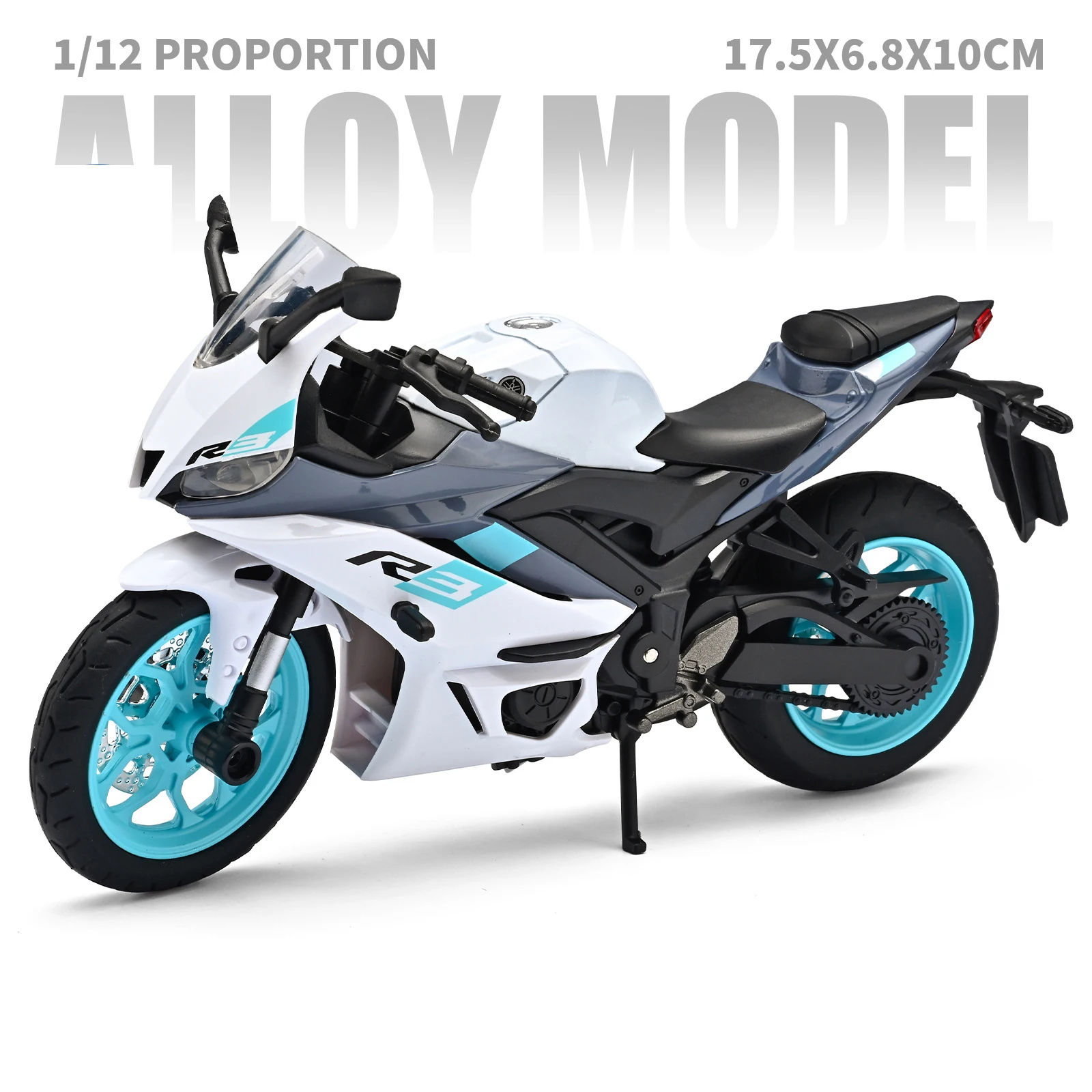 Yamaha YZF-R3 1:12 Scale Diecast Model 8 Yamaha YZF-R3 1:12 Scale Diecast Model - Image 8