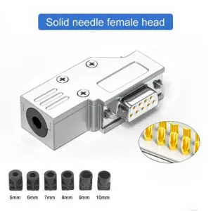 Industrial Mini DB9 Metal Shell Connector for RS232 17 Sf5f08526174d4cbd96a5146257cd42d7P