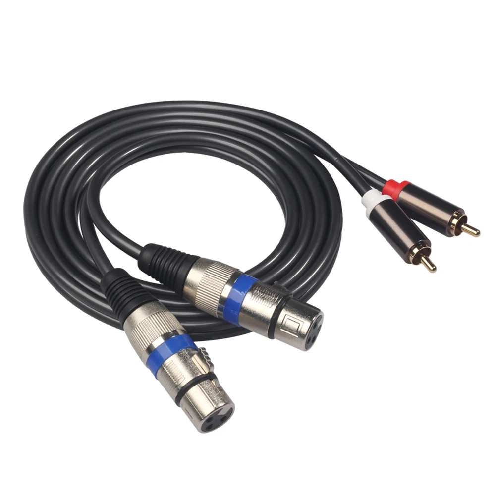 Dual 3pin XLR to RCA Audio Cable, 1.5M 6 Dual 3pin XLR to RCA Audio Cable, 1.5M - Image 6