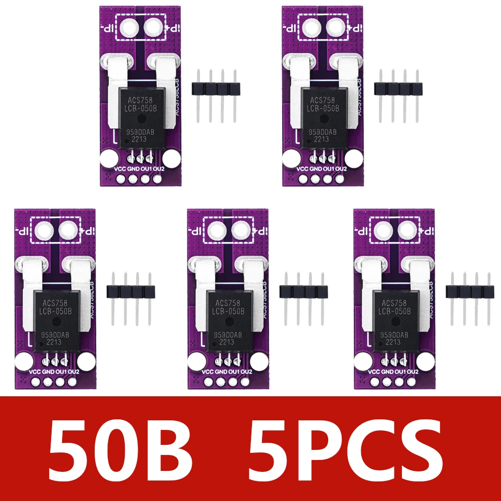 Linear Hall Current Sensor Module ACS758LCB-050B 10 Linear Hall Current Sensor Module ACS758LCB-050B - Image 10