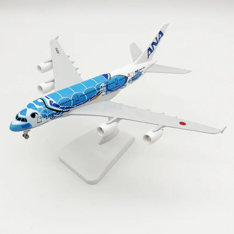 Vibrant Airbus A380 Model in 1:300 Scale 2 Vibrant Airbus A380 Model in 1:300 Scale - Image 2