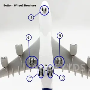 Lufthansa Airbus A380 Resin Model 30cm 1:240 11 Sf697a0d8ed024c48a681586d642f79ddQ