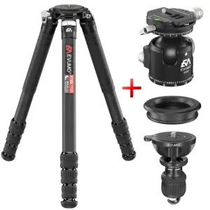 EVUMO XT9S Carbon Fiber Tripod for Cameras 19 Sf6a1558485db45e0884268bb14c1922ee