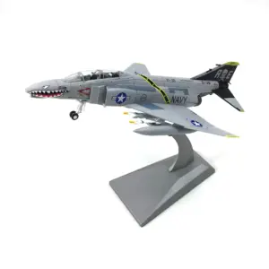 F-4 Phantom Diecast Model Aircraft 1:100 Scale 13 Sf6bf509b8ac742a2b397434d90f5903as