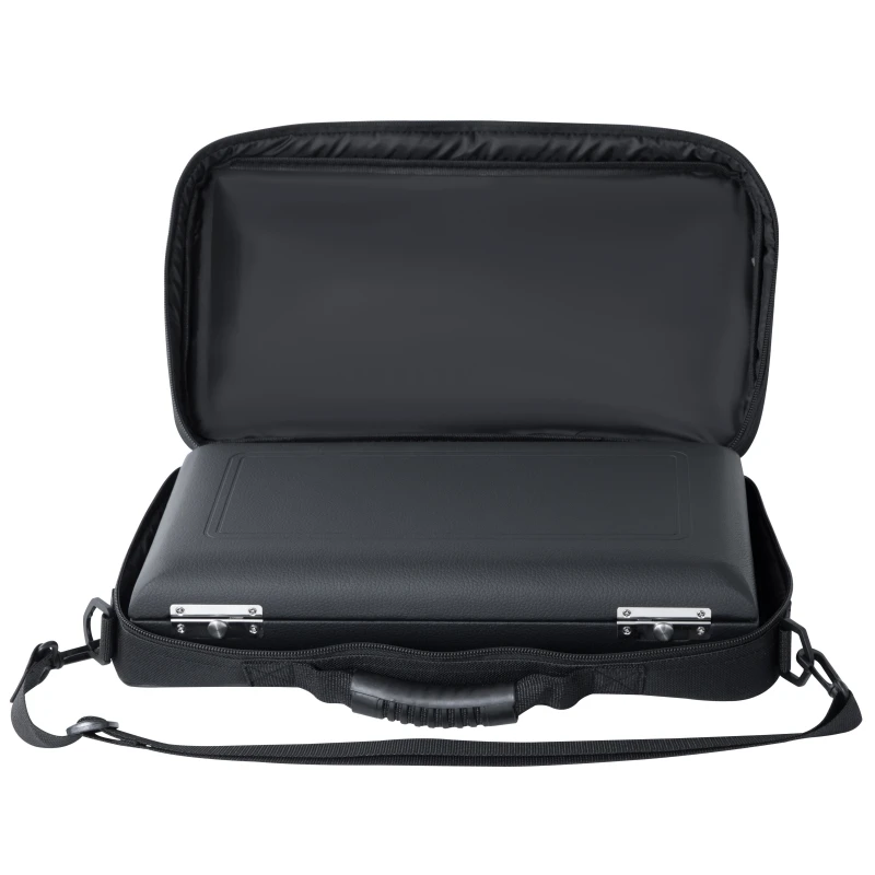 Elegant Leather Oboe Carrying Set with Padding 2 Elegant Leather Oboe Carrying Set with Padding - Image 2