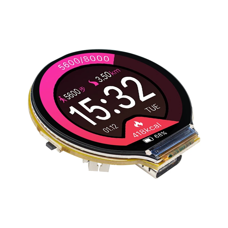 ESP32 1.28-Inch LVGL IPS TFT Display Module 2 ESP32 1.28-Inch LVGL IPS TFT Display Module - Image 2