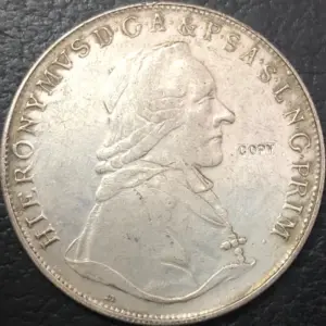 Vintage 1795 Germany Silver Coin Replica 5 Sf7117fa823f348edb98884e31e0d6793i