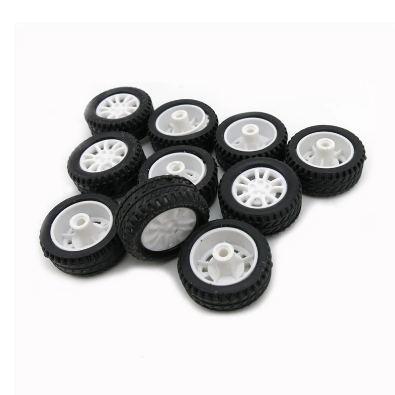 Miniature RC Wheel Set with 20mm Diameter 2 Miniature RC Wheel Set with 20mm Diameter - Image 2