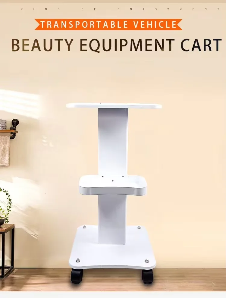 Salon White Beauty Instrument Cart 2 Salon White Beauty Instrument Cart - Image 2