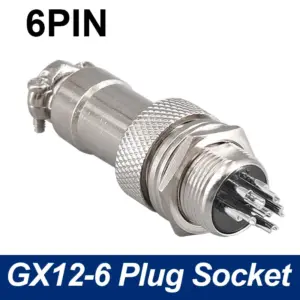 GX12 Circular Connector 2P-7P, 5A 125V 18 Sf74e93eec869443bb94634568456e8b3o